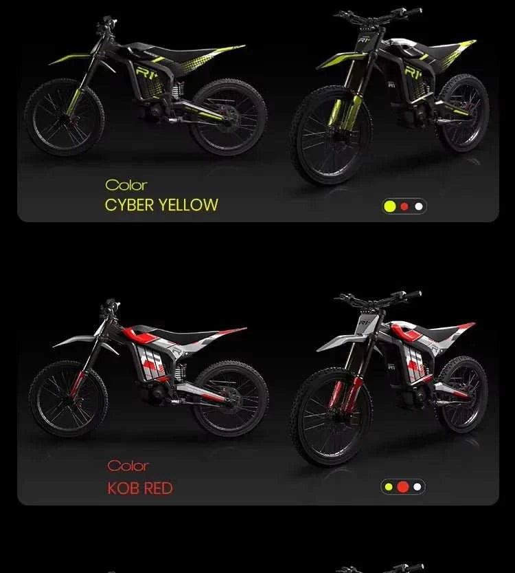 2025 New Reroad R1 Electric Dirt Bike 72V40Ah 17KW