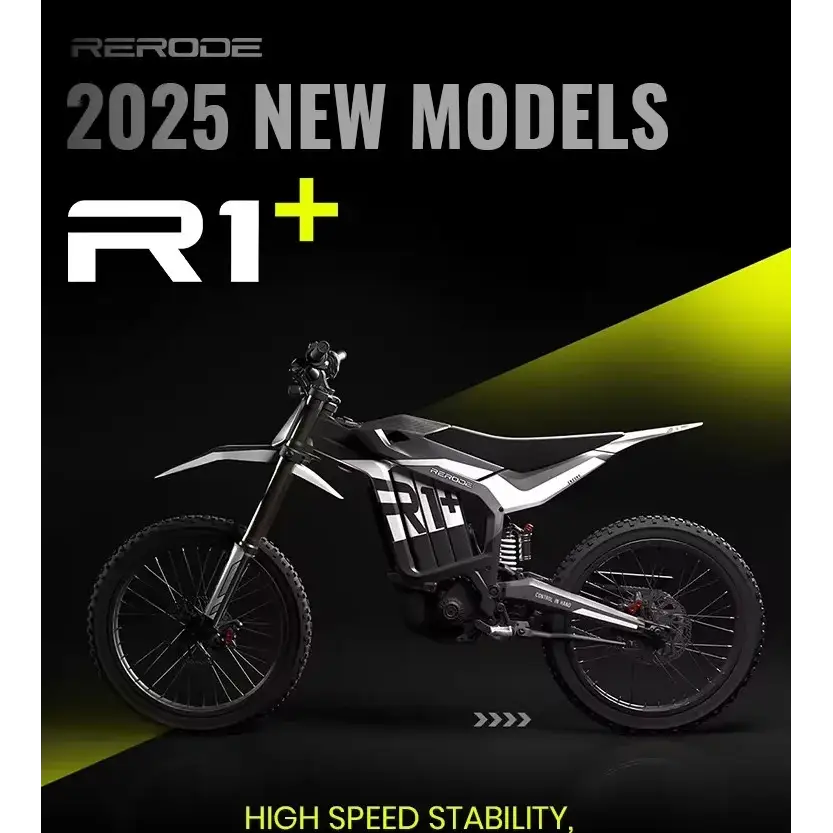 2025 New Reroad R1 Electric Dirt Bike 72V40Ah 17KW