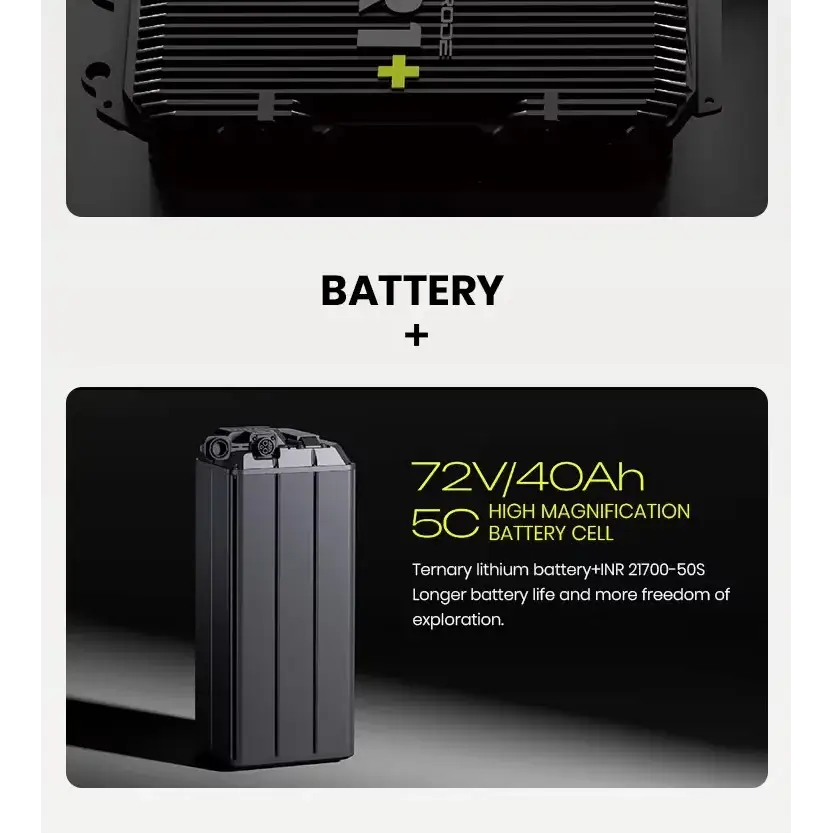 2025 New Reroad R1 Electric Dirt Bike 72V40Ah 17KW