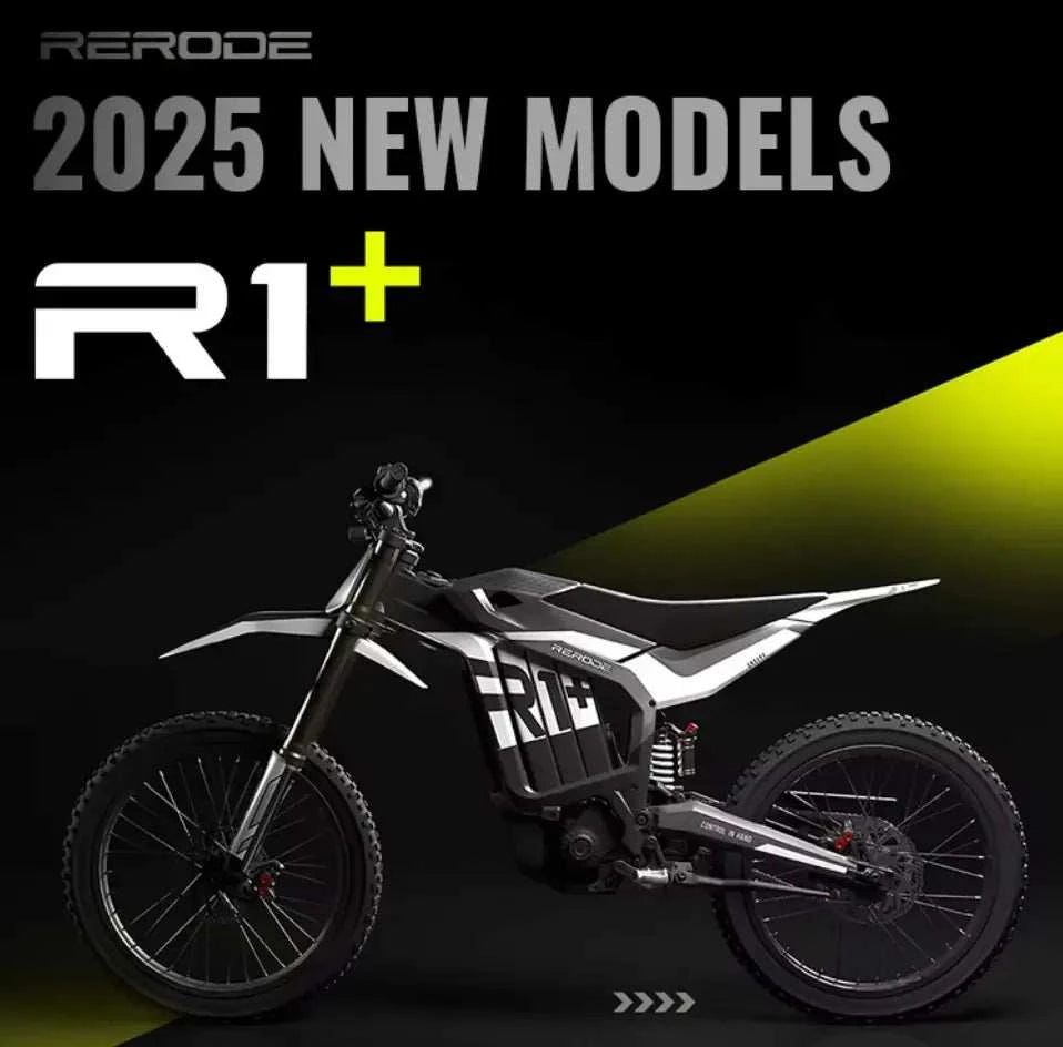 2025 New Reroad R1 Electric Dirt Bike 72V40Ah 17KW