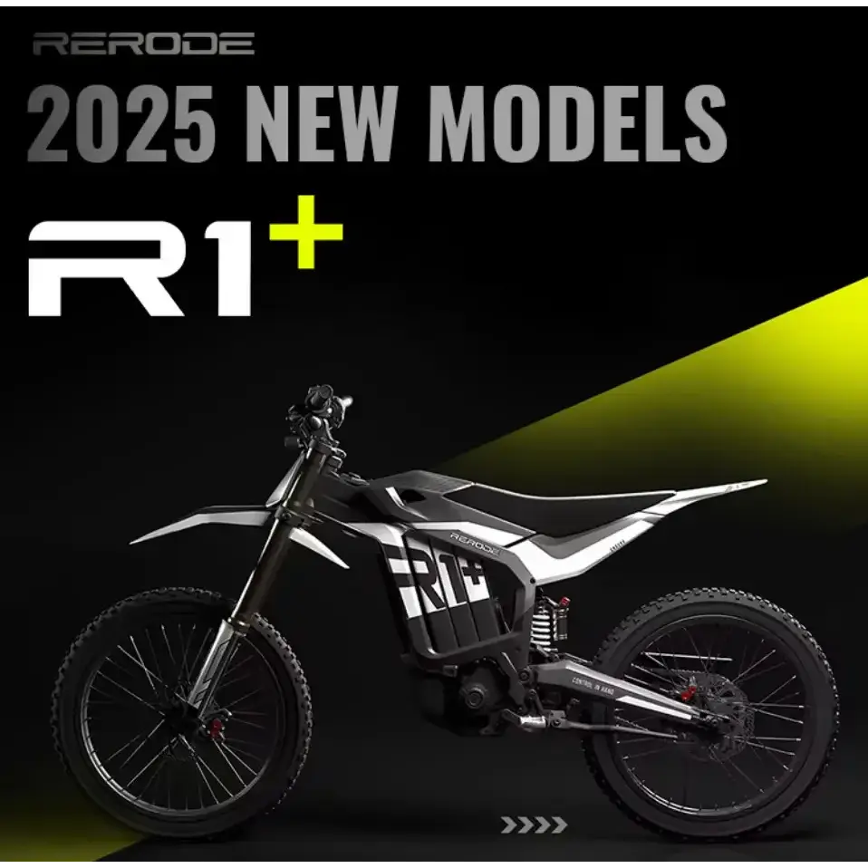 2025 New Reroad R1 Electric Dirt Bike 72V40Ah 17KW
