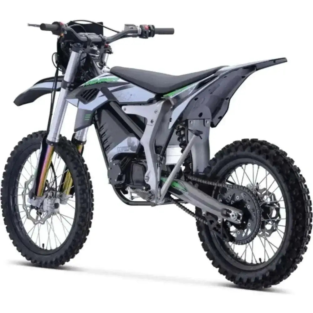 Electric Dirt Bike - 125km/h Off-Road Motorcycle with Mid-Drive Motor,
