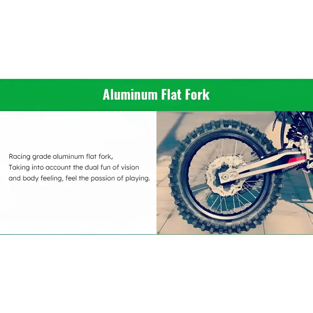 Electric Dirt Bike - 125km/h Off-Road Motorcycle with Mid-Drive Motor,