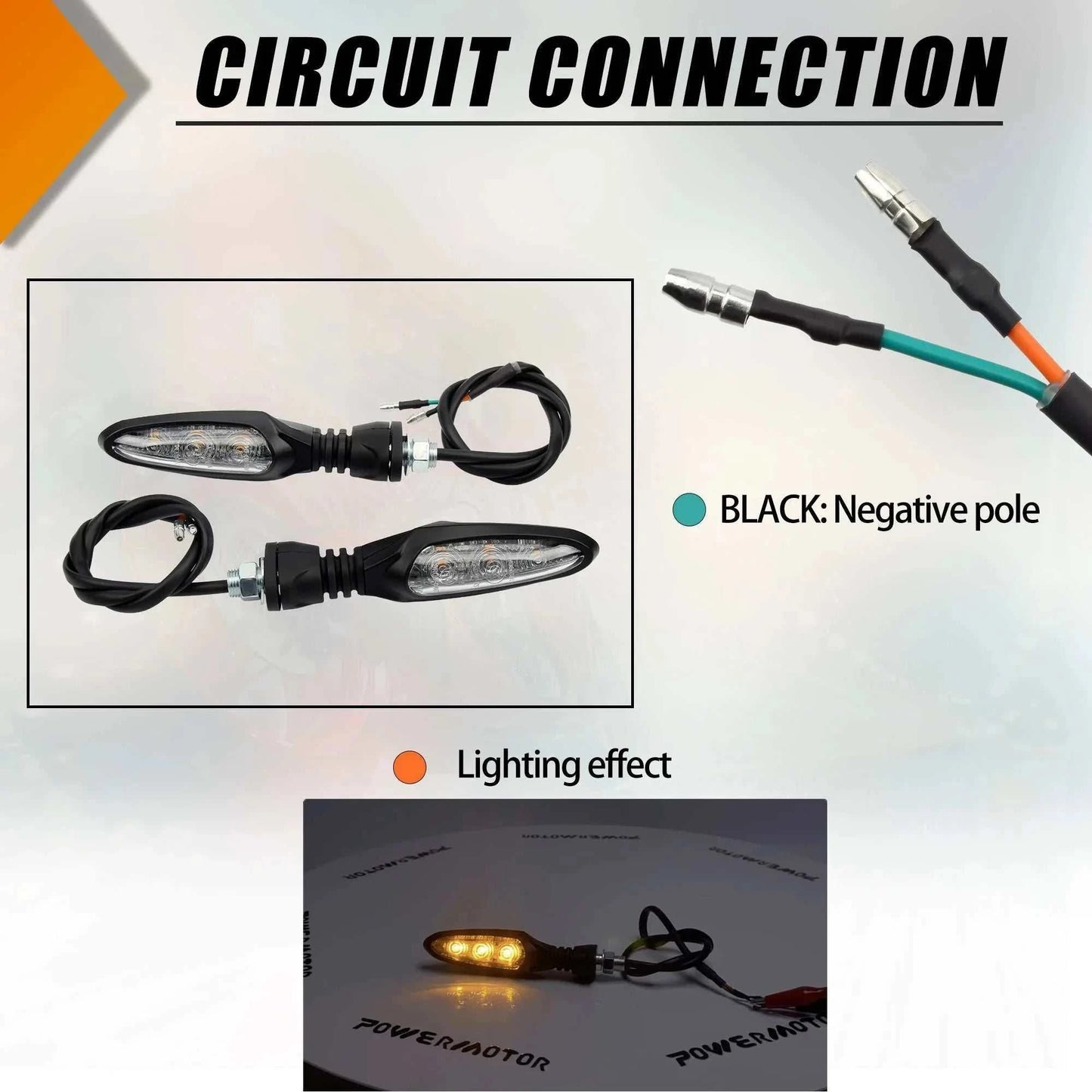 For Surron Ultra Bee Motorcycle Left and Right Turn Signals Motocross