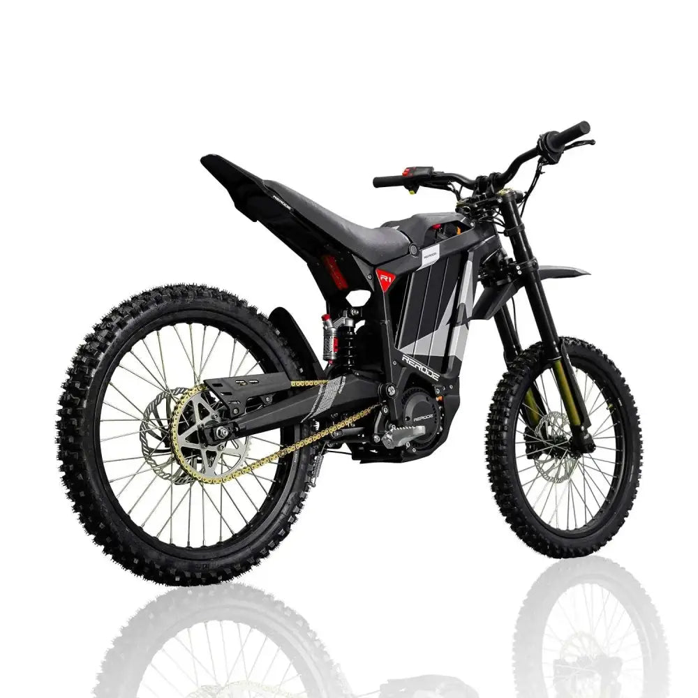 HEZZO 8000W Electric Dirt Bike 72v 35Ah Electric Bike Middrive Rerode