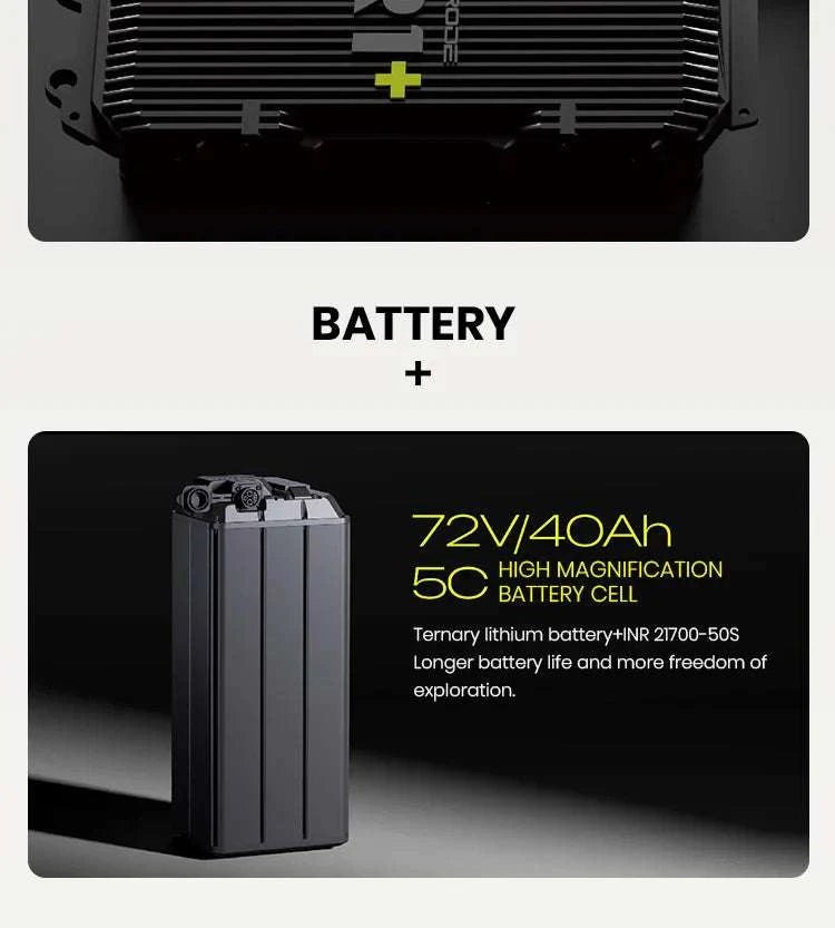 Rerode R1+ 72V 17KW Electric Dirt Bike for Off-Road Adventures