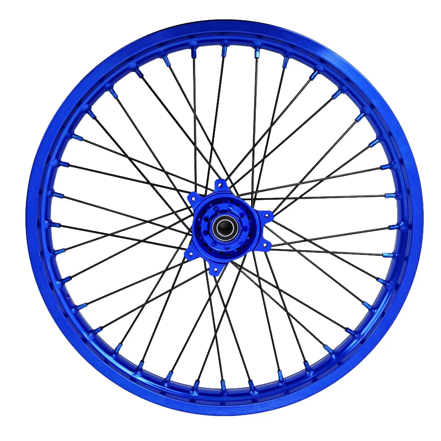 For Aluminum Alloy Motorcycle Parts 21 18 Inch Blue Wheel Set For Sur Ron Ultra Bee Wheels