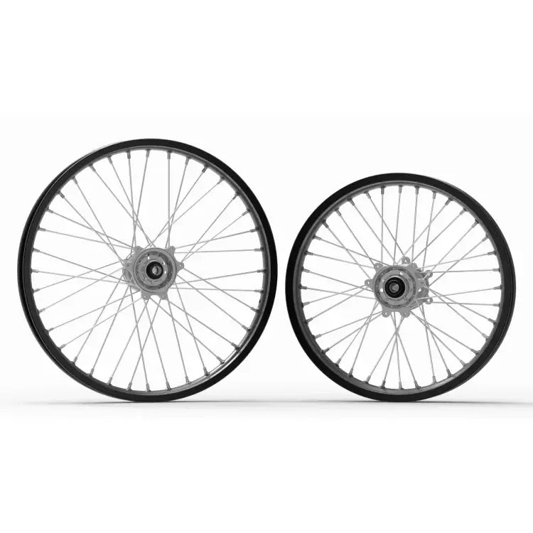 For Aluminum Alloy Motorcycle Parts 21 18 Inch Blue Wheel Set For Sur Ron Ultra Bee Wheels