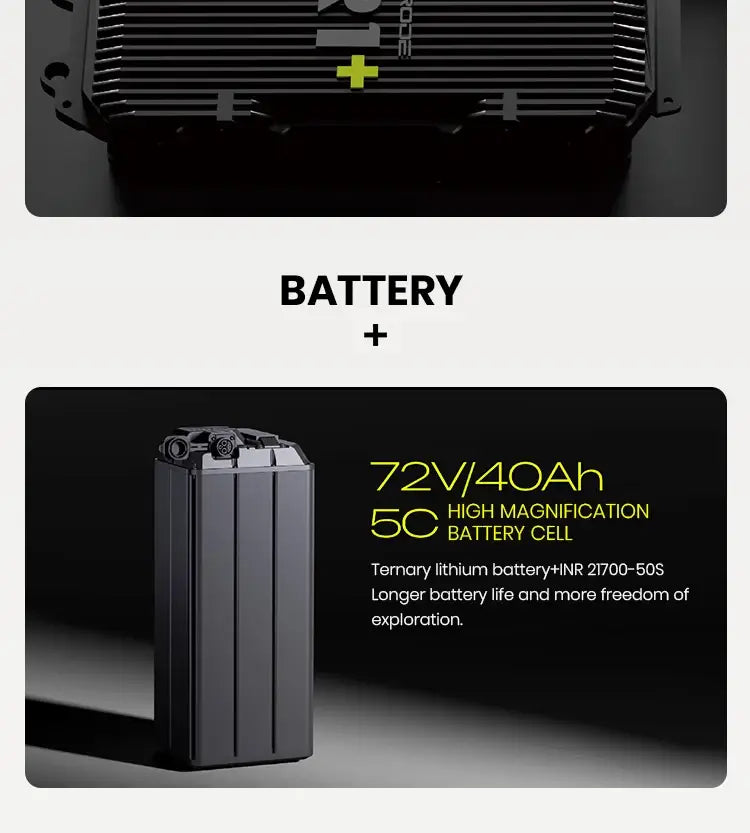 Rerode R1 + 72V 17KW Electric Dirt Bike for Off-Road Adventures