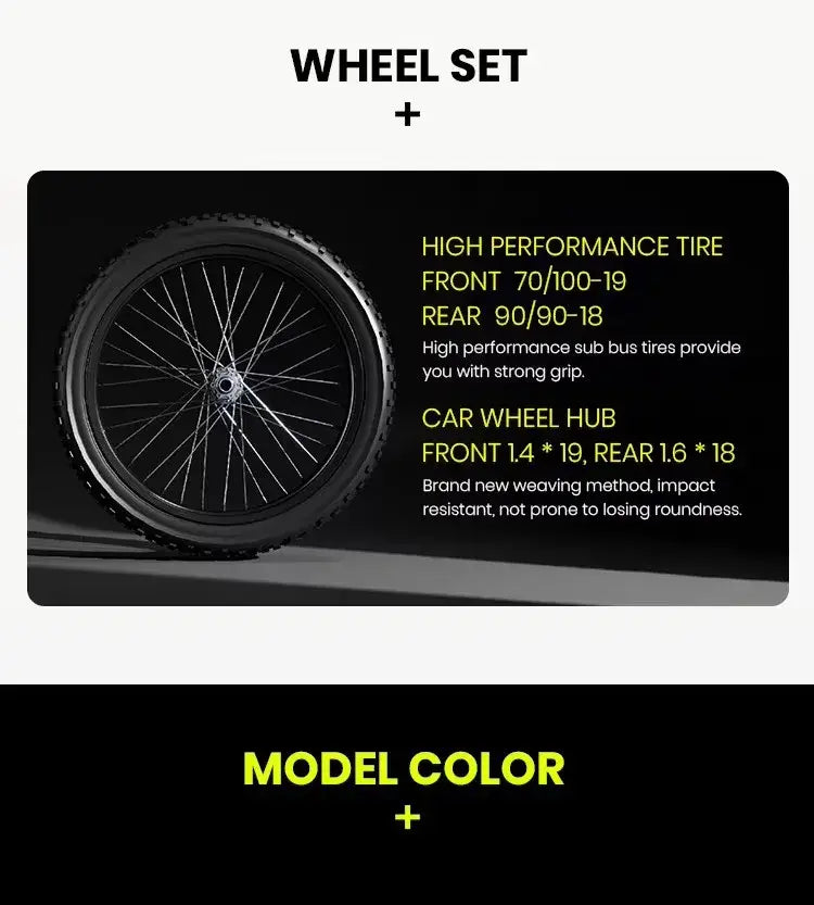 2025 New Reroad R1 Electric Dirt Bike 72V40Ah 17KW