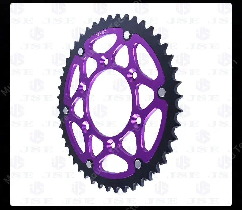 For Ultra Bee Steel-clad Aluminum 46 Tooth Sprocket Disc Plate E-bike Off-road Dirtbike Motorcycle Accessories