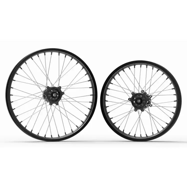 For Aluminum Alloy Motorcycle Parts 21 18 Inch Blue Wheel Set For Sur Ron Ultra Bee Wheels