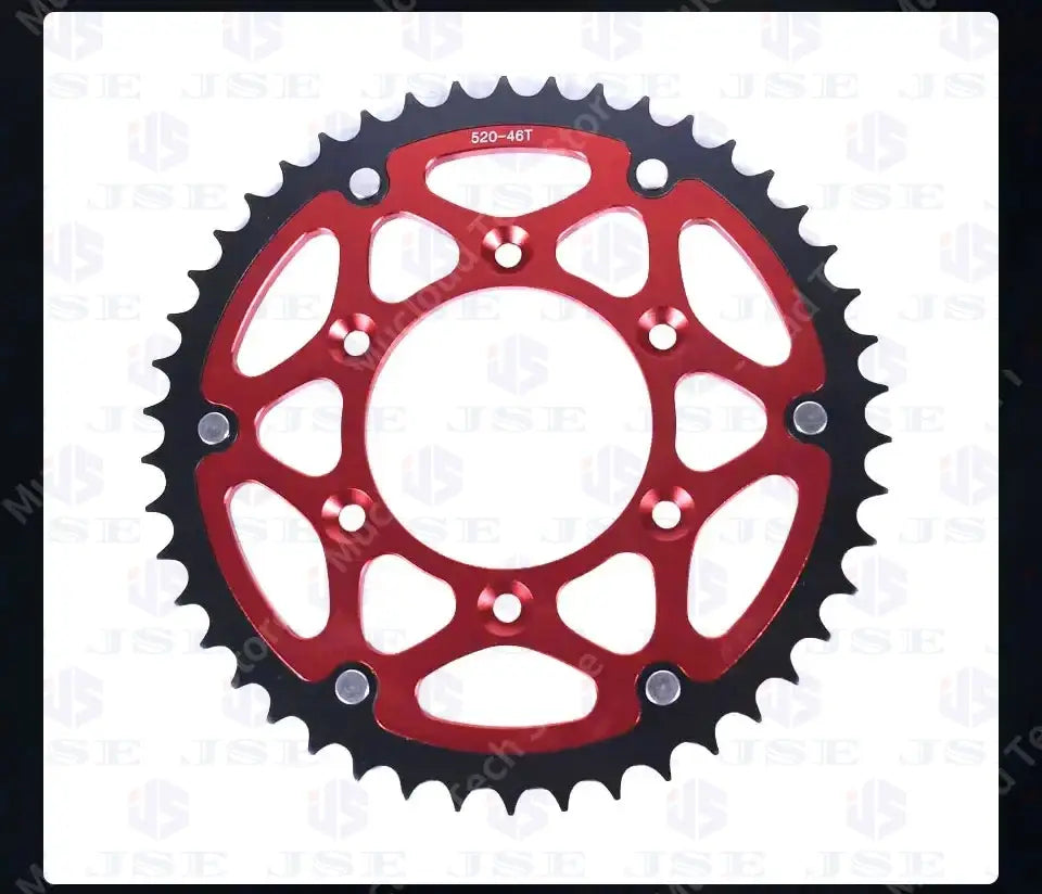 For Ultra Bee Steel-clad Aluminum 46 Tooth Sprocket Disc Plate E-bike Off-road Dirtbike Motorcycle Accessories