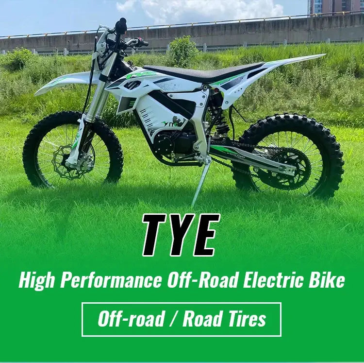 Electric Dirt Bike - 125km/h Off-Road Motorcycle with Mid-Drive Motor Fast E-Bike for Adults New 2024 Model