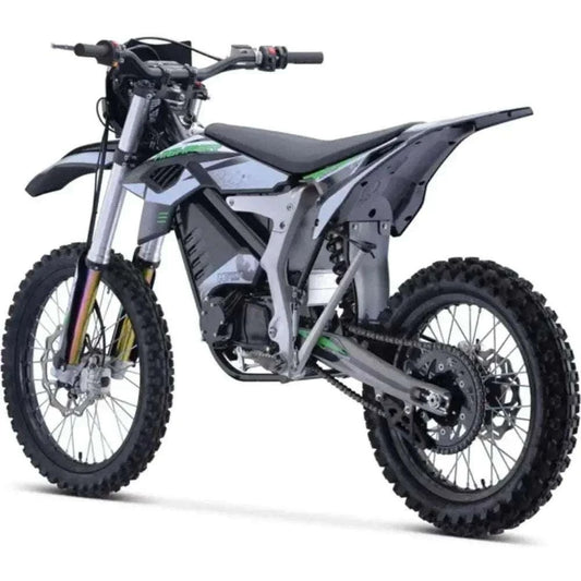 Electric Dirt Bike - 125km/h Off-Road Motorcycle with Mid-Drive Motor,