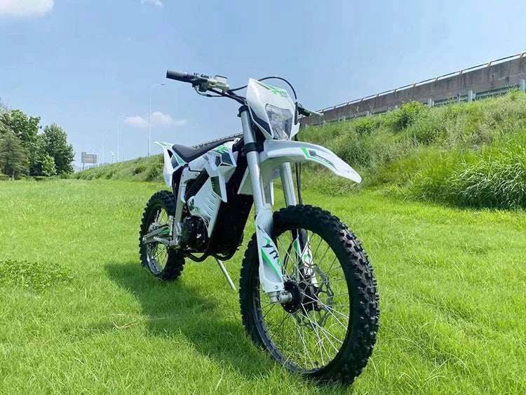Electric Dirt Bike - 125km/h Off-Road Motorcycle with Mid-Drive Motor,