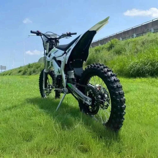 Electric Dirt Bike - 125km/h Off-Road Motorcycle with Mid-Drive Motor,