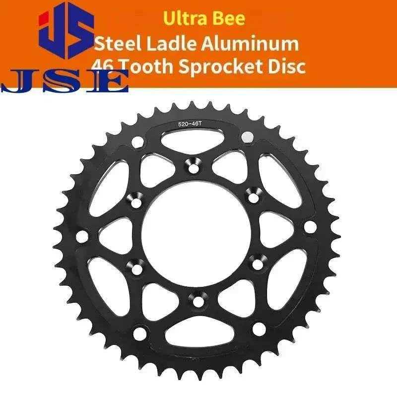 For Ultra Bee Steel-clad Aluminum  46 Tooth Sprocket Disc  Plate E-bik