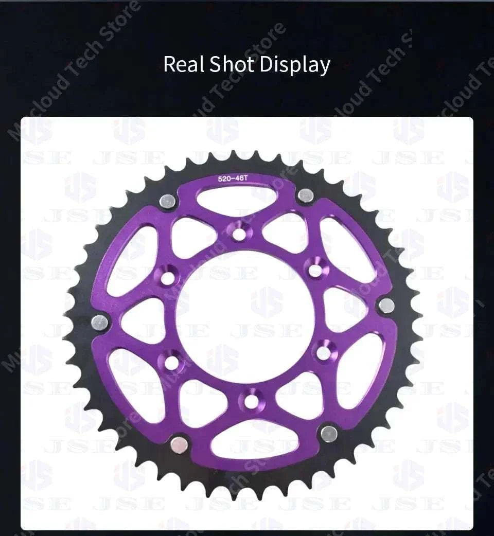 For Ultra Bee Steel-clad Aluminum  46 Tooth Sprocket Disc  Plate E-bik