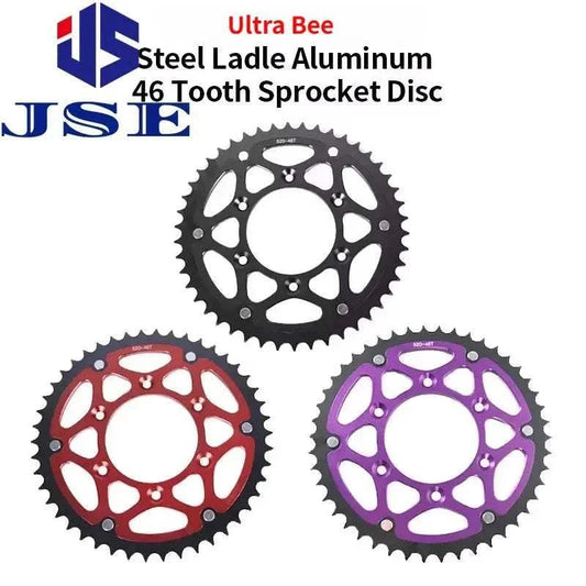 For Ultra Bee Steel-clad Aluminum  46 Tooth Sprocket Disc  Plate E-bik