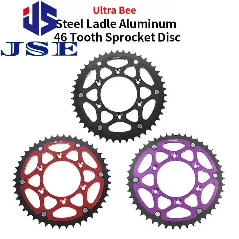 For Ultra Bee Steel-clad Aluminum  46 Tooth Sprocket Disc  Plate E-bik