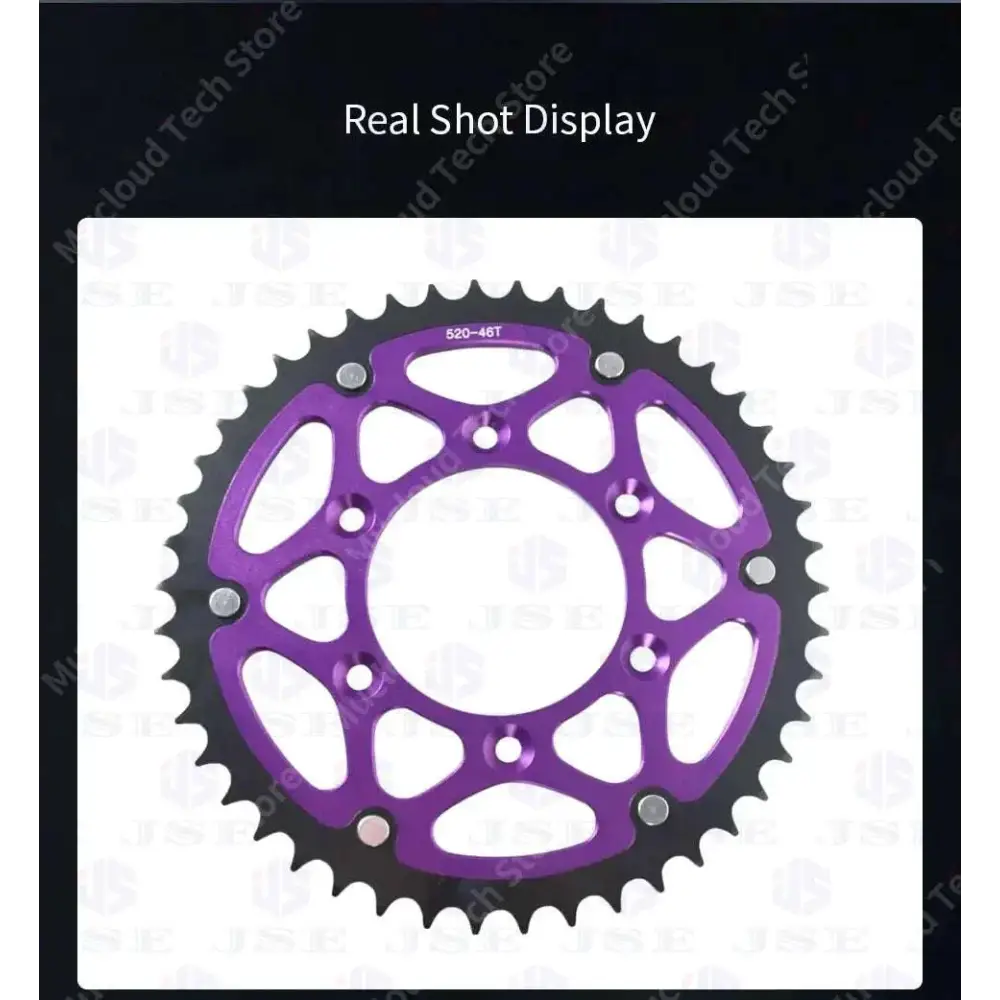 For Ultra Bee Steel-clad Aluminum  46 Tooth Sprocket Disc  Plate E-bik
