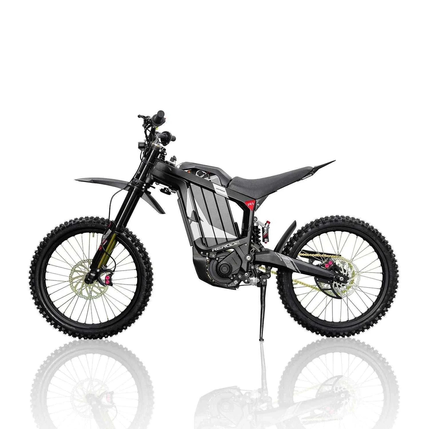 HEZZO 8000W Electric Dirt Bike 72v 35Ah Electric Bike Middrive Rerode 