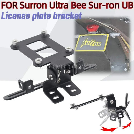New FOR Surron Ultra Bee Sur-ron UB Collapsible Rear License Plate Hol